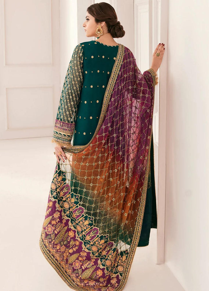 Baroque Pret Embroidered Chiffon 3 Piece Dress BQU-CH11-D06-P