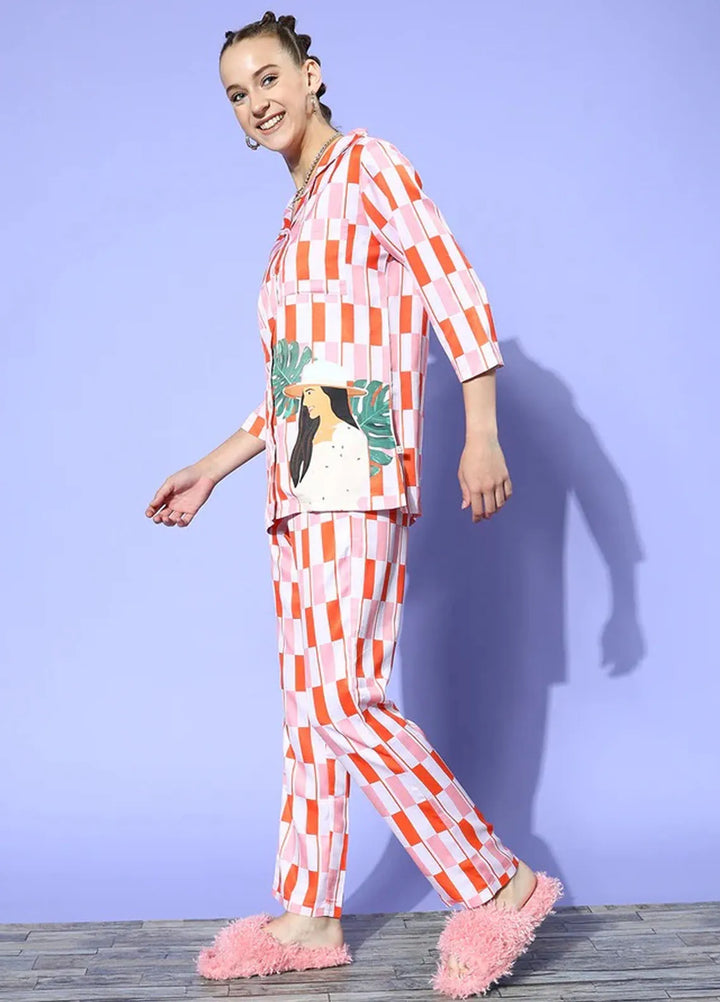 Studio By Arj Pret Printed Polyester 2 Piece ARJ-GRL-03