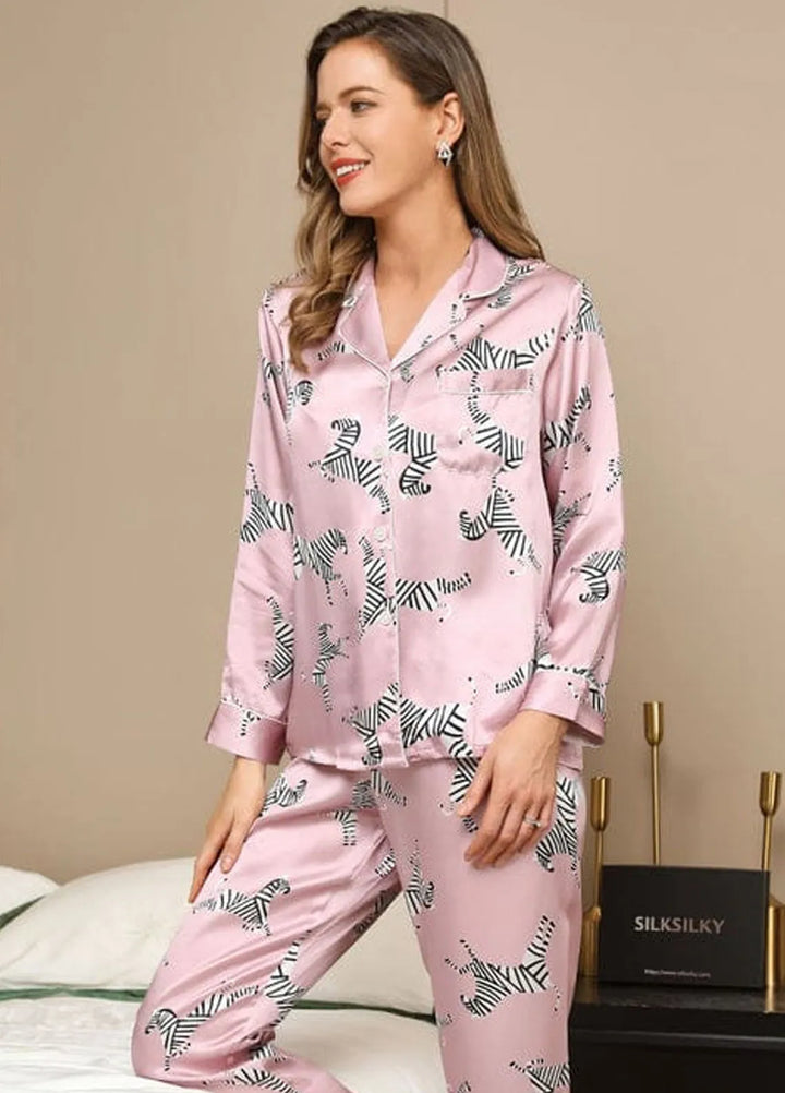 Studio By Arj Pret Printed Polyester 2 Piece SBA-PJZBPNK-407