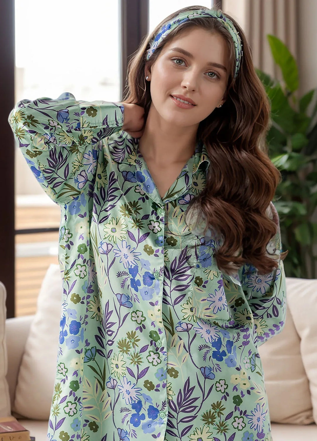 Studio By Arj Pret Printed Polyester 5 Piece SBA-RJ-PJ-07