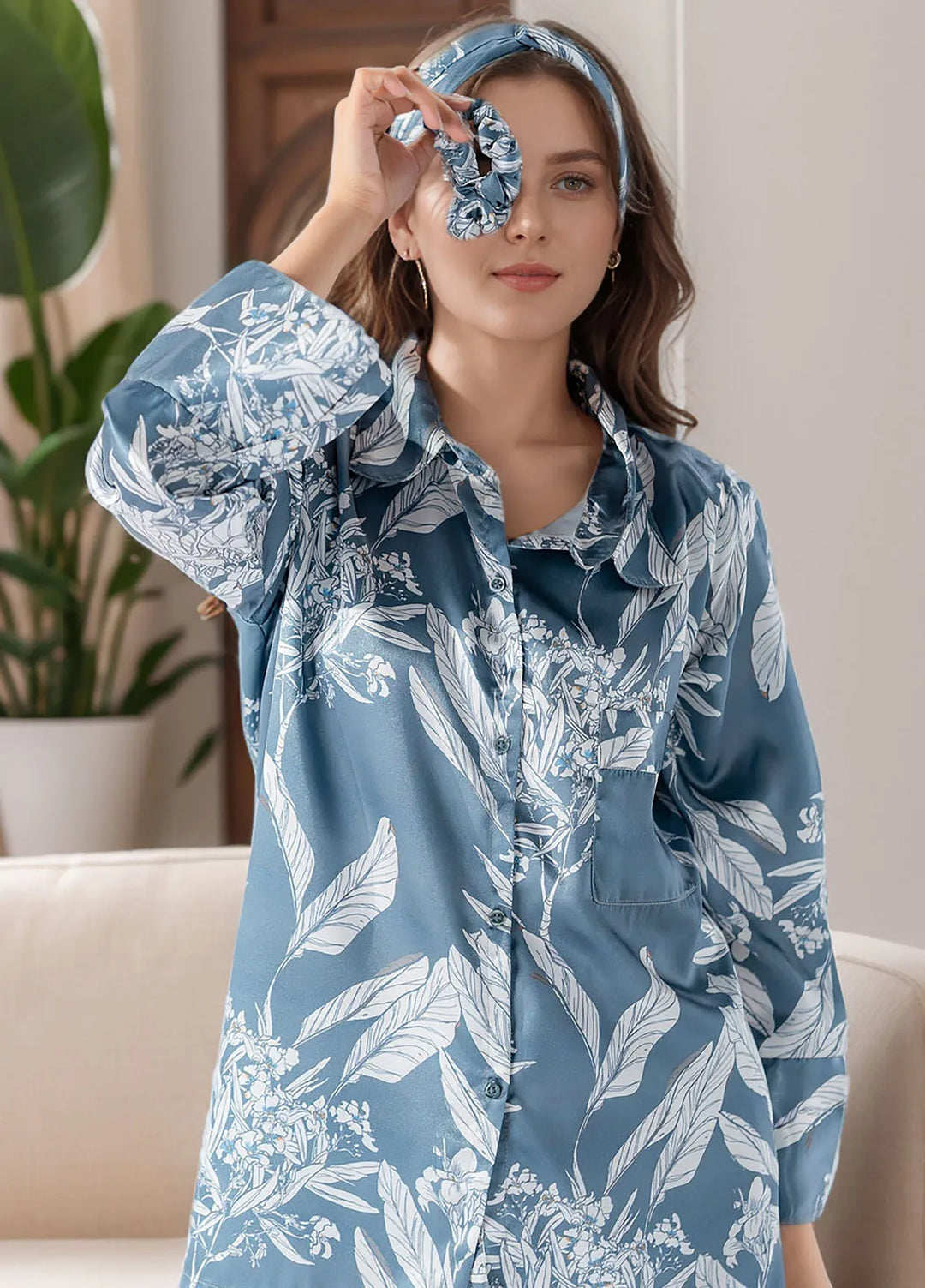 Studio By Arj Pret Printed Polyester 5 Piece SBA-RJ-PJ-09