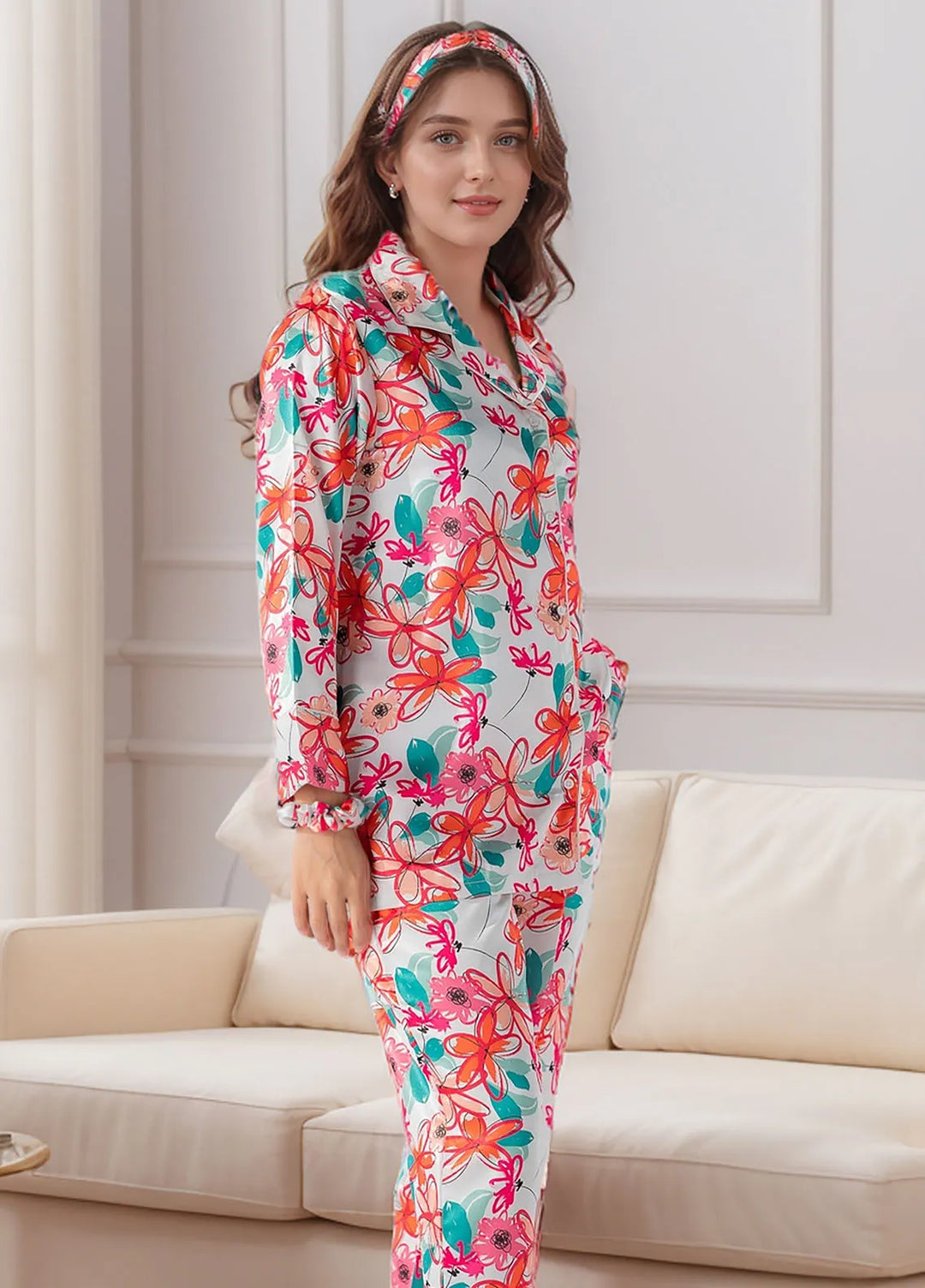 Studio By Arj Pret Printed Polyester 5 Piece SBA-RJ-PJ-10