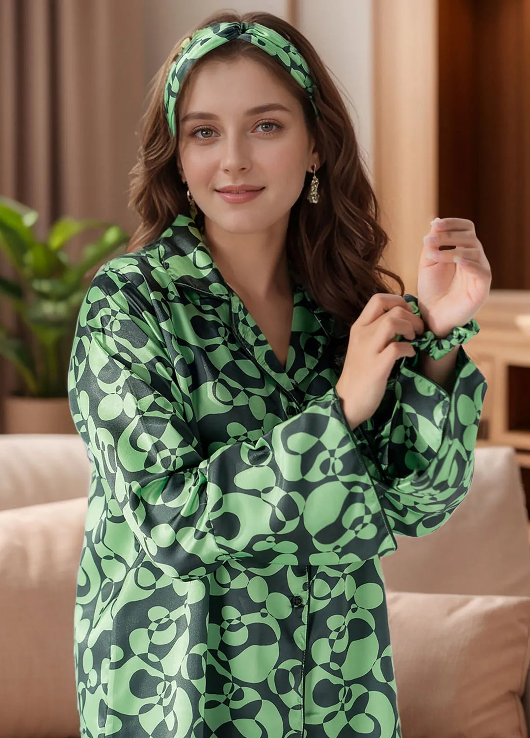 Studio By Arj Pret Printed Polyester 5 Piece SBA-RJ-PJ-13