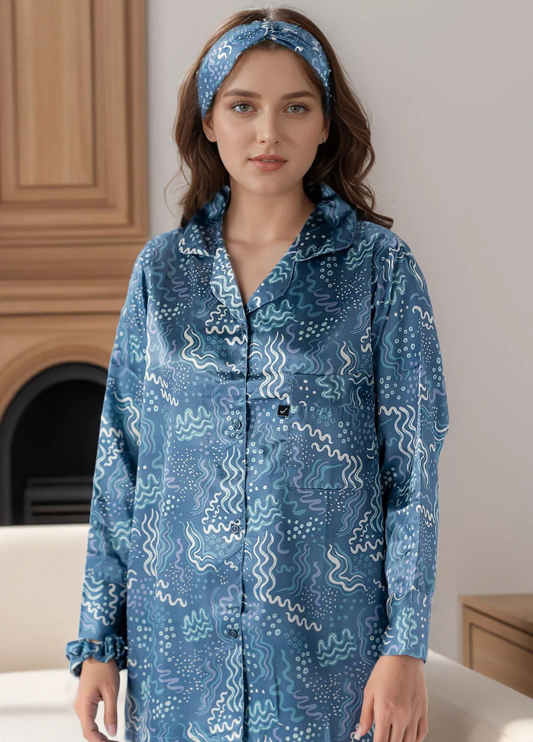Studio By Arj Pret Printed Polyester 5 Piece SBA-RJ-PJ-19