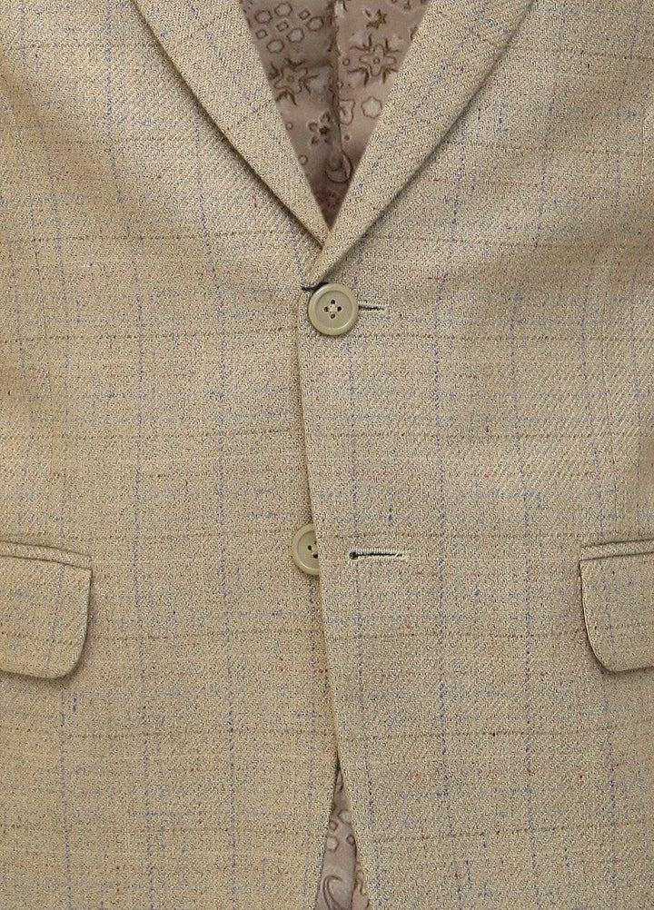 Stylish Garments Checkered Mens Coat - CC-07