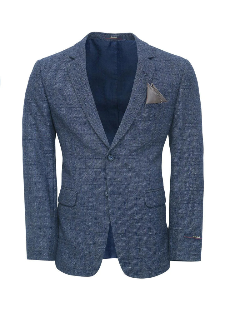 Stylish Garments Checkered Mens Coat - CC-12