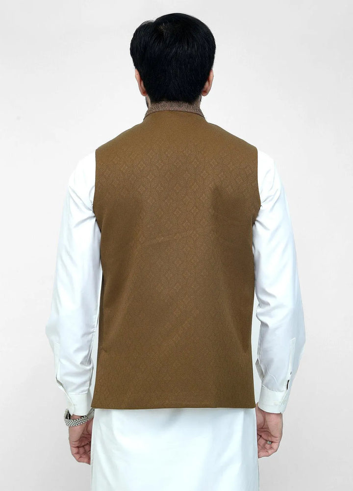 Stylish Garments Embroidered Mens Waistcoat - WO-2085