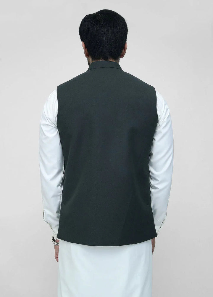 Stylish Garments Plain Mens Waistcoat - WO-2091