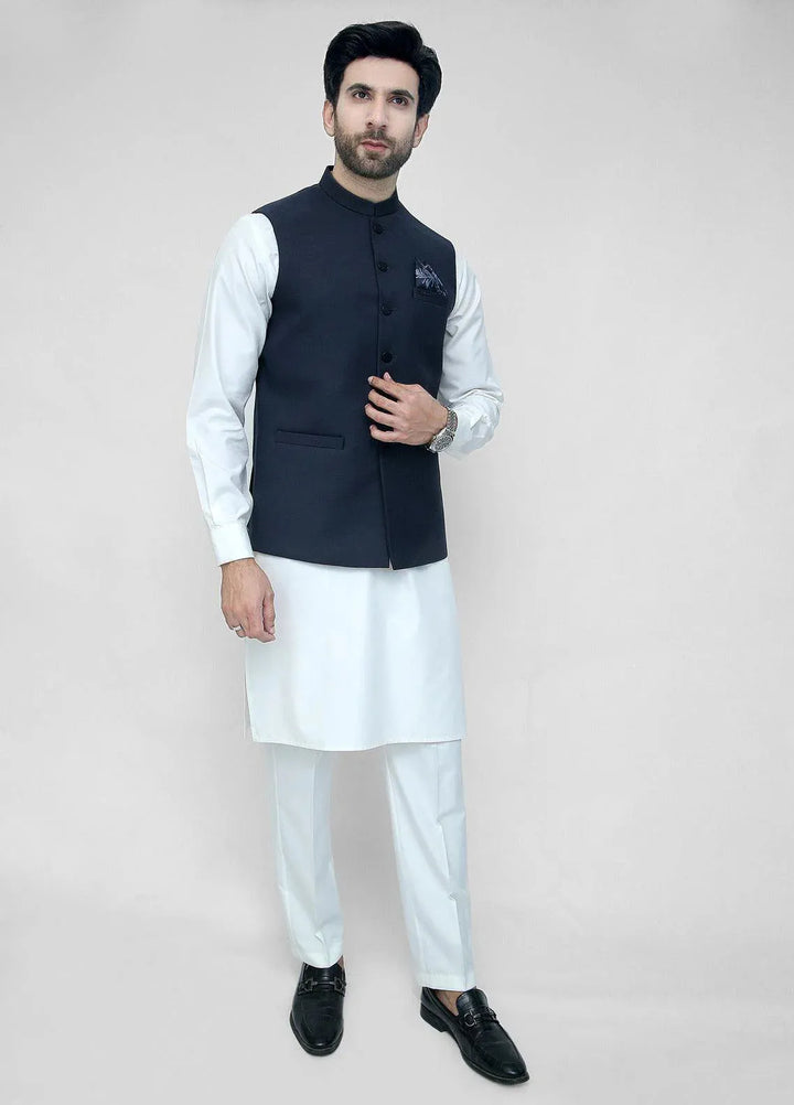 Stylish Garments Plain Mens Waistcoat - WO-2093