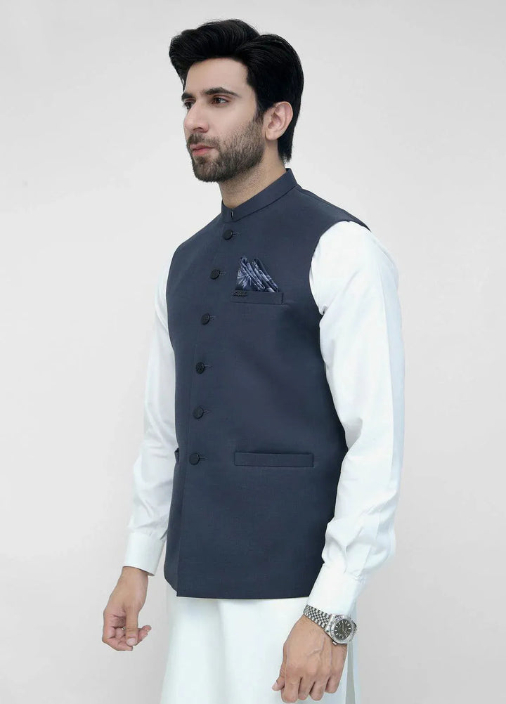 Stylish Garments Plain Mens Waistcoat - WO-2093