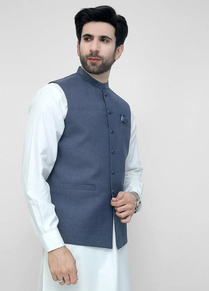 Stylish Garments Plain Mens Waistcoat - WO-2095