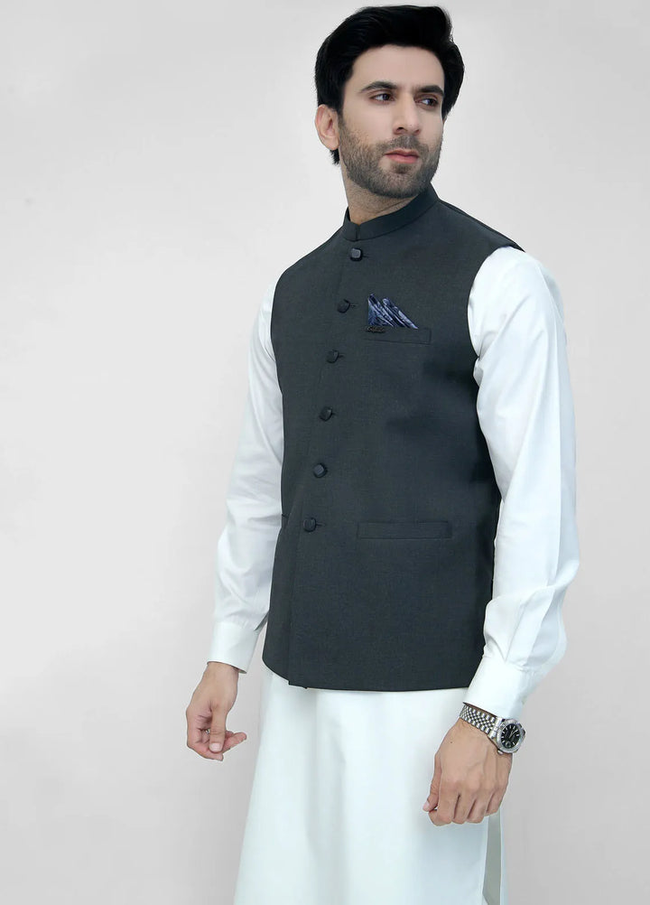 Stylish Garments Plain Mens Waistcoat - WO-3000