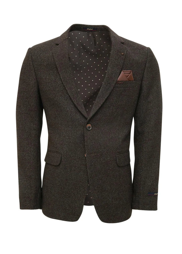 Stylish Garments Textured Mens Coat - CC-04
