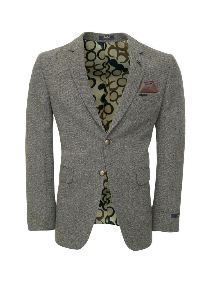 Stylish Garments Textured Mens Coat - CC-11