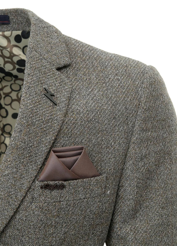 Stylish Garments Textured Mens Coat - CC-11