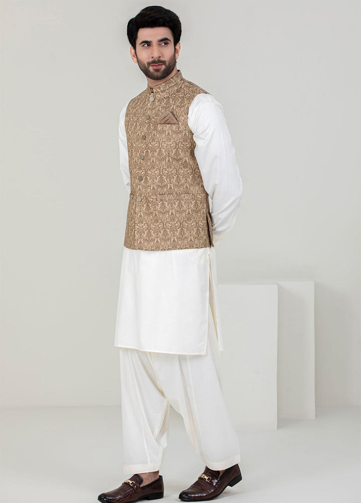 Stylish Missouri Formal 3 Piece for Men -  W-1691 Golden