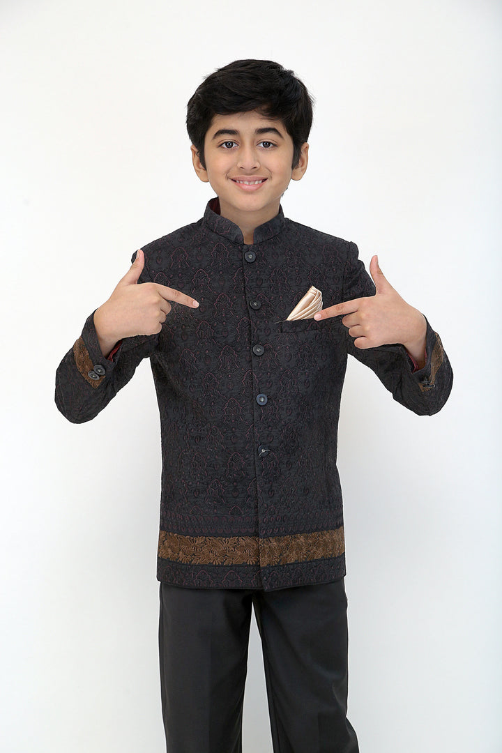 Stylish Prince Coat Embroidered 1 Piece PC-002