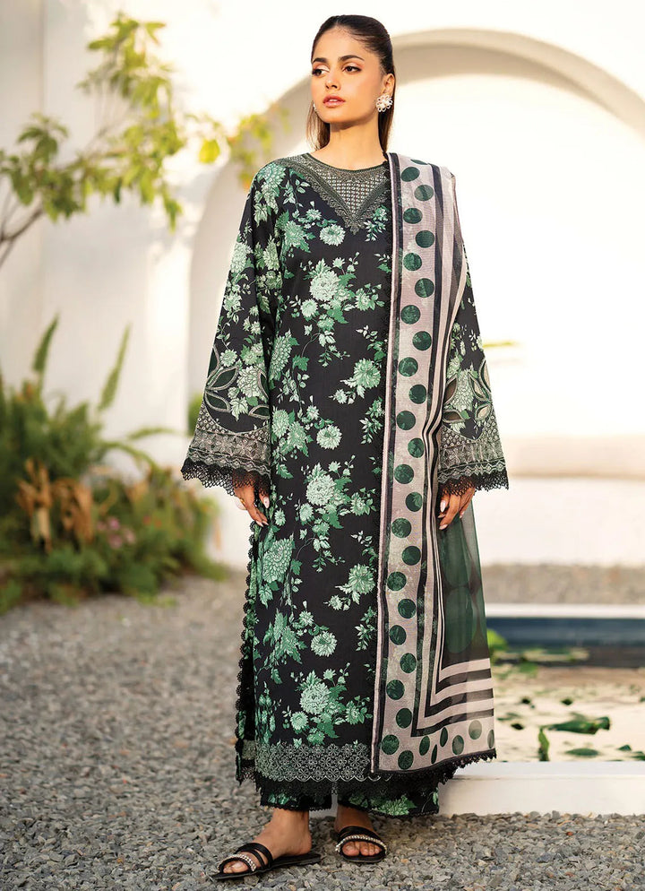 Summer Soriee By Xenia Embroidered Lawn Suit Unstitched 3 Piece ZE24SS Fila - Summer Collection