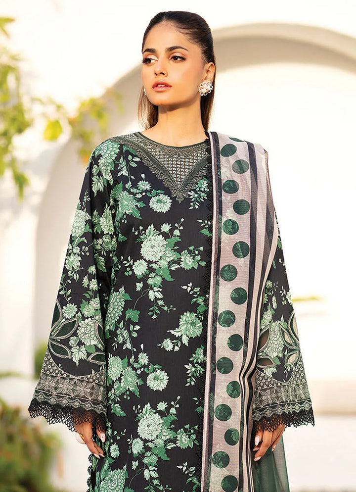 Summer Soriee By Xenia Embroidered Lawn Suit Unstitched 3 Piece ZE24SS Fila - Summer Collection