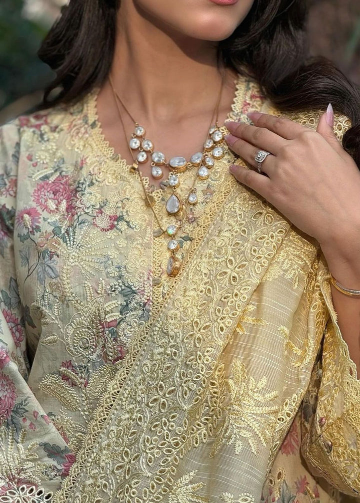 Summer Together by Afrozeh Embroidered Lawn Suit Unstitched 3 Piece AF24ST Aspen - Summer Collection