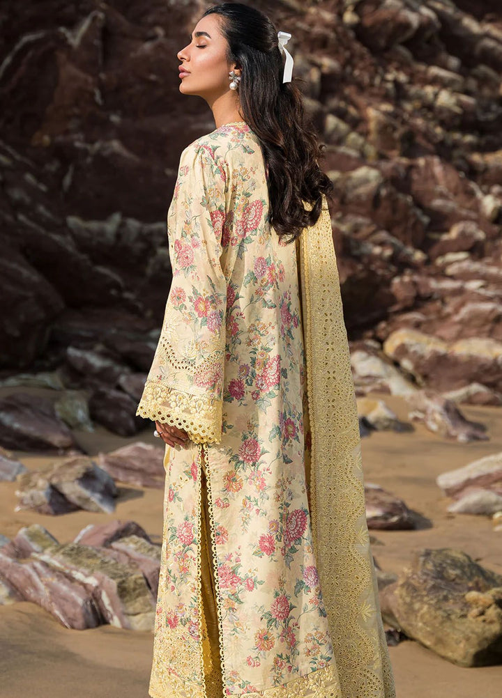 Summer Together by Afrozeh Embroidered Lawn Suit Unstitched 3 Piece AF24ST Aspen - Summer Collection