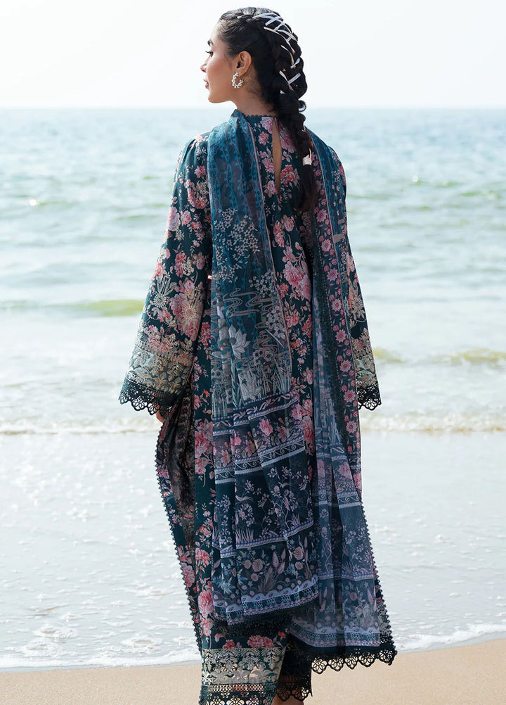 Summer Together by Afrozeh Embroidered Lawn Suit Unstitched 3 Piece AF24ST Clover - Summer Collection