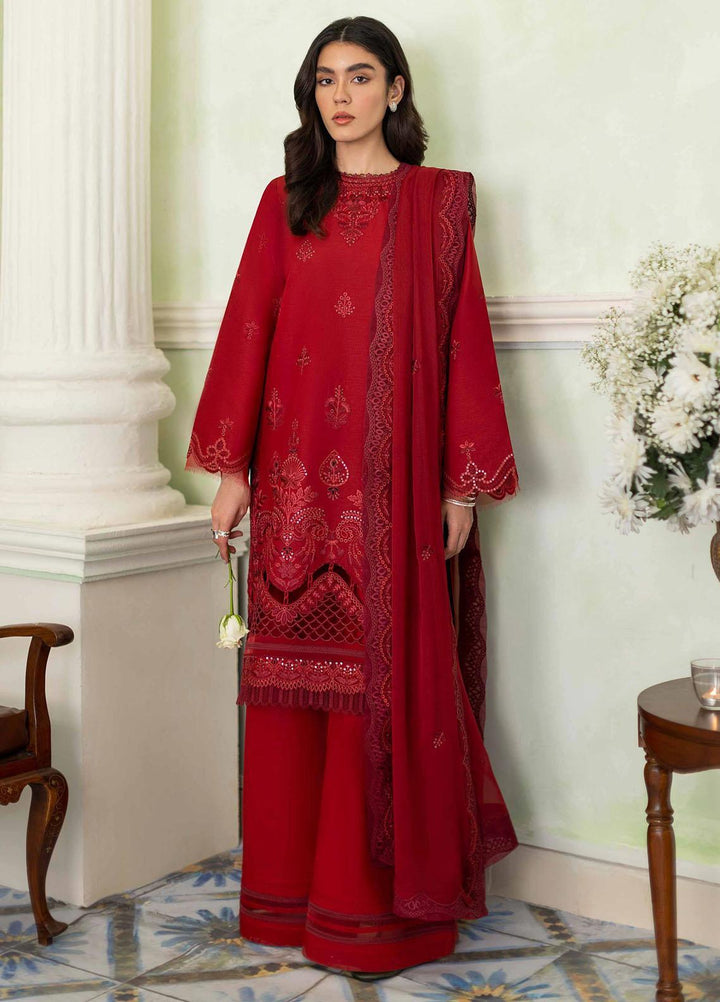 Sunehray Din By Seran Embroidered Lawn Suits Unstitched 3 Piece SRN23SD D-03 Dastaan - Festive Collection