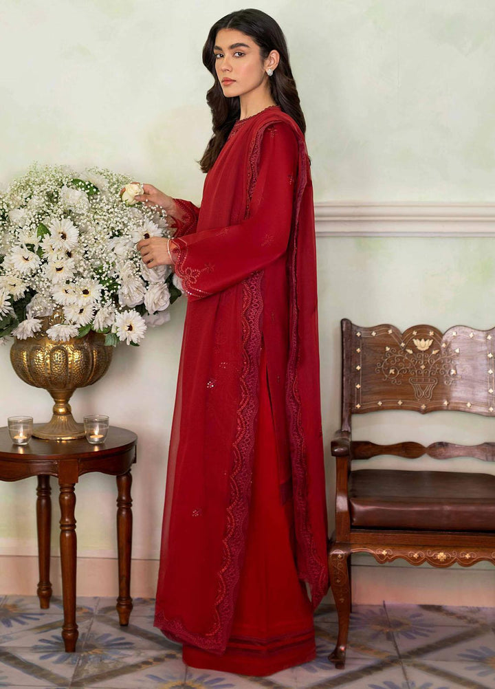 Sunehray Din By Seran Embroidered Lawn Suits Unstitched 3 Piece SRN23SD D-03 Dastaan - Festive Collection