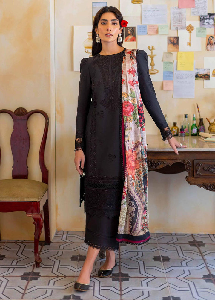 Sunehray Din By Seran Embroidered Lawn Suits Unstitched 3 Piece SRN23SD D-10 Khuwab - Festive Collection