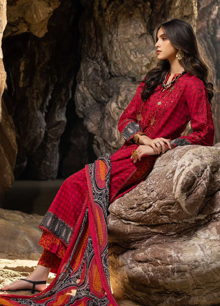 Sunshine By Charizma Embroidered Lawn Suit Unstitched 3 Piece CRZ24SL SN4-04 - Summer Collection