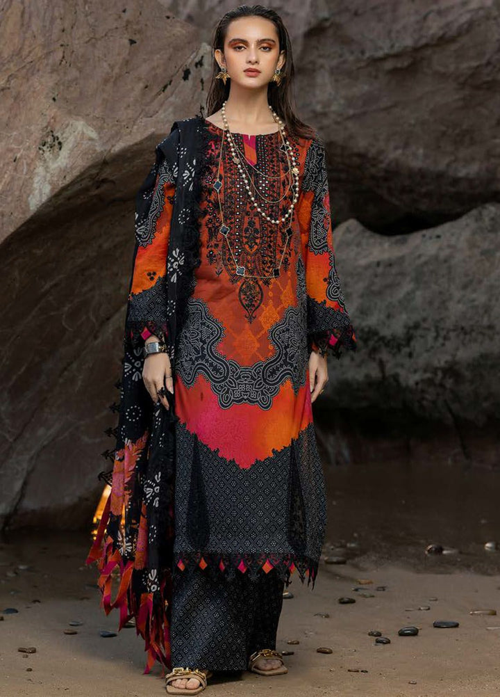 Sunshine By Charizma Embroidered Lawn Suit Unstitched 3 Piece CRZ24SL SN4-07 - Summer Collection