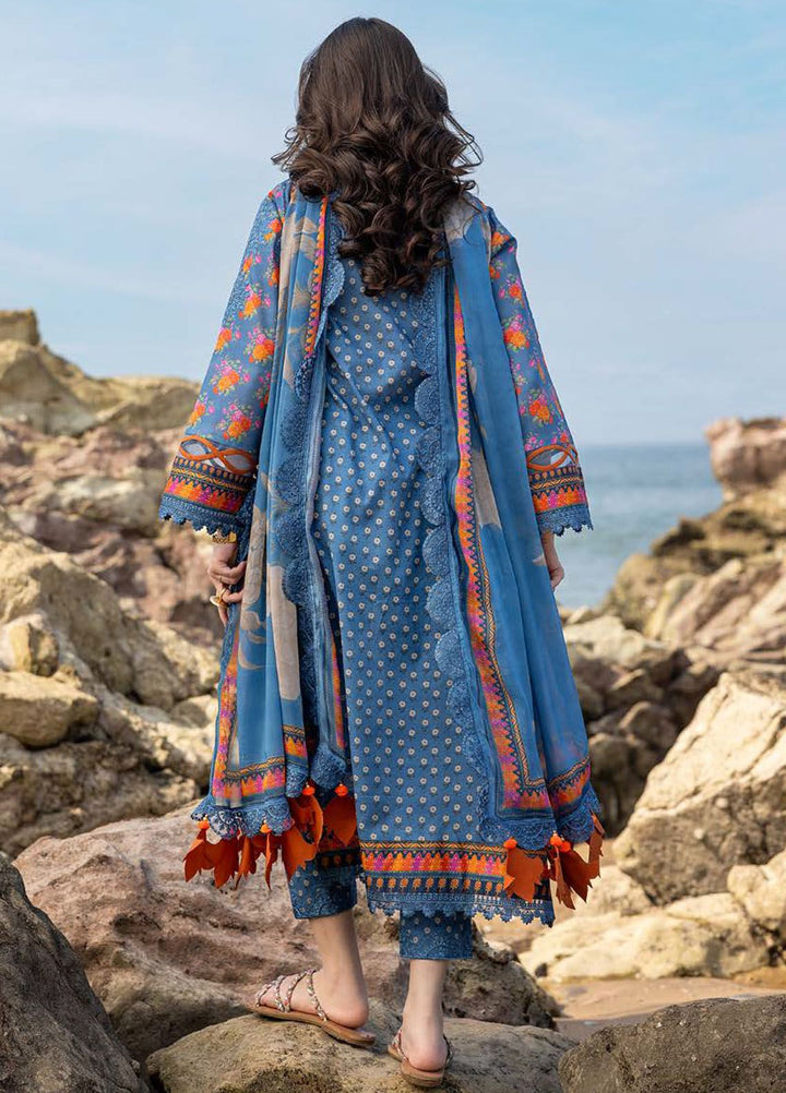 Sunshine By Charizma Embroidered Lawn Suit Unstitched 3 Piece CRZ24SL SN4-09 - Summer Collection