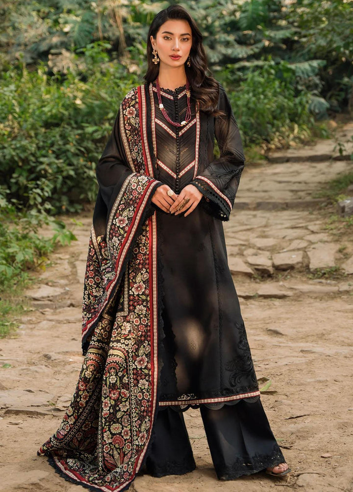 Sable Vogue Embroidered Dobby Suits Unstitched 3 Piece SV23WU SWC-07-23 - Winter Collection