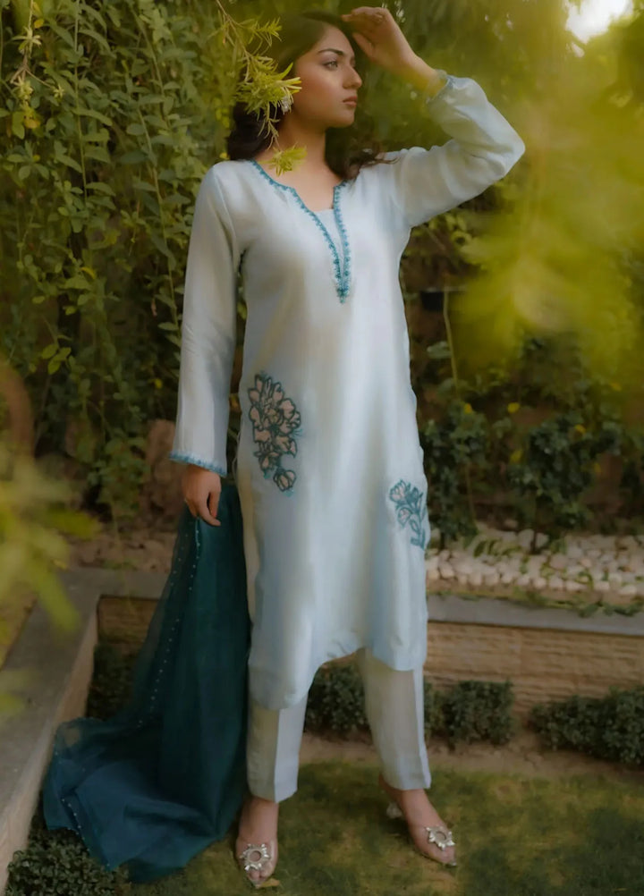 Syah Pret Casual Tissue Silk 3 Piece Suit EST-004 UJALA