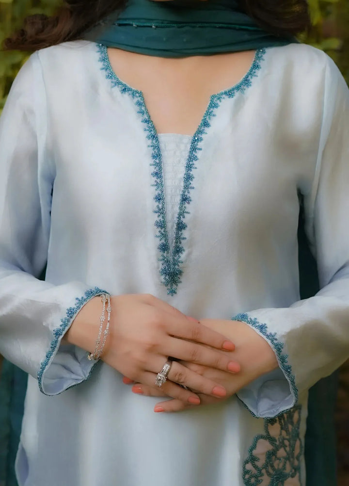 Syah Pret Casual Tissue Silk 3 Piece Suit EST-004 UJALA