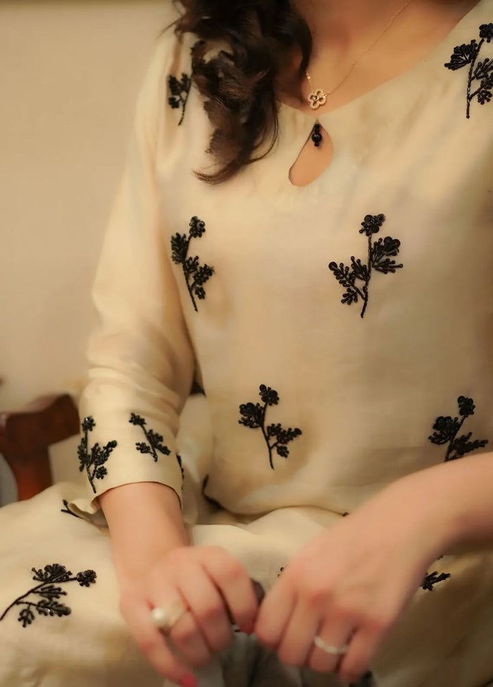 Syah Pret Casual Tissue Silk 3 Piece Suit EST-006 AANCHAL