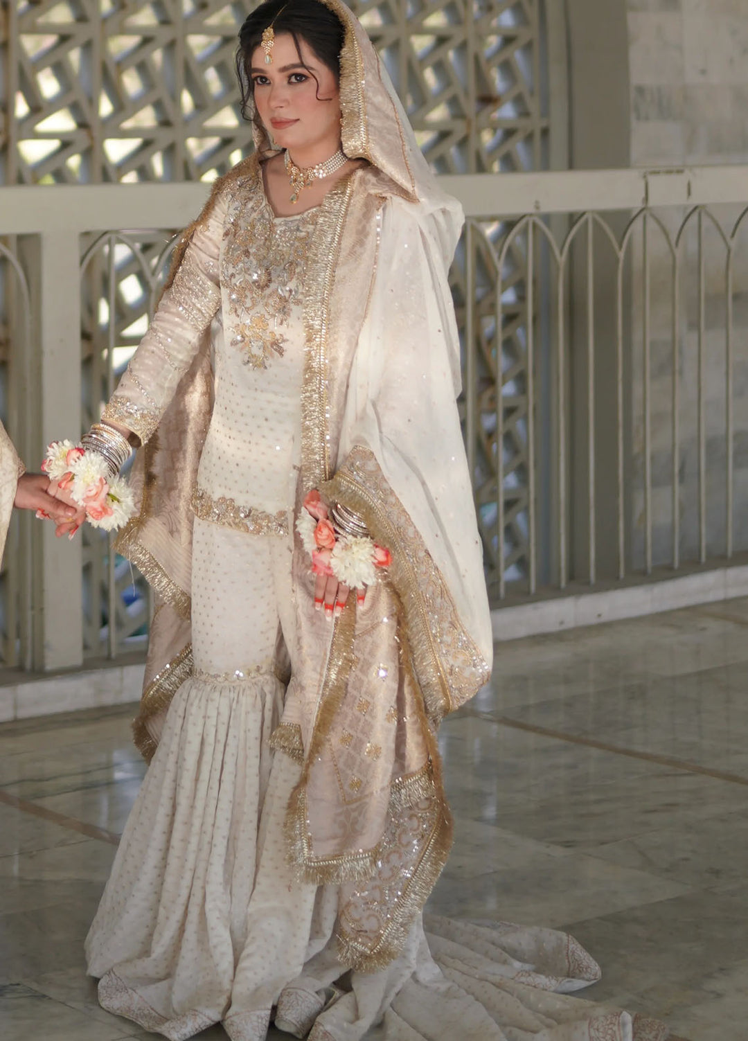 Syah Pret Embroidered Net 3 Piece Suit Est-020 Zauq E Ishq