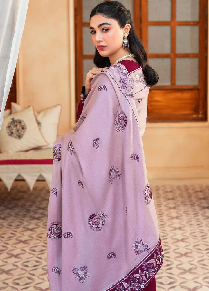 Taabeer By Seran Embroidered Khaddar Suits Unstitched 3 Piece SRN23T Aafreen - Luxury Collection