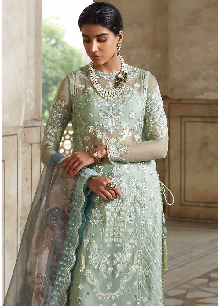 Taaruf By Seran Embroidered Chiffon Suits Unstitched 4 Piece SRN23TF D-01 Gulbano - Luxury Formal Collection