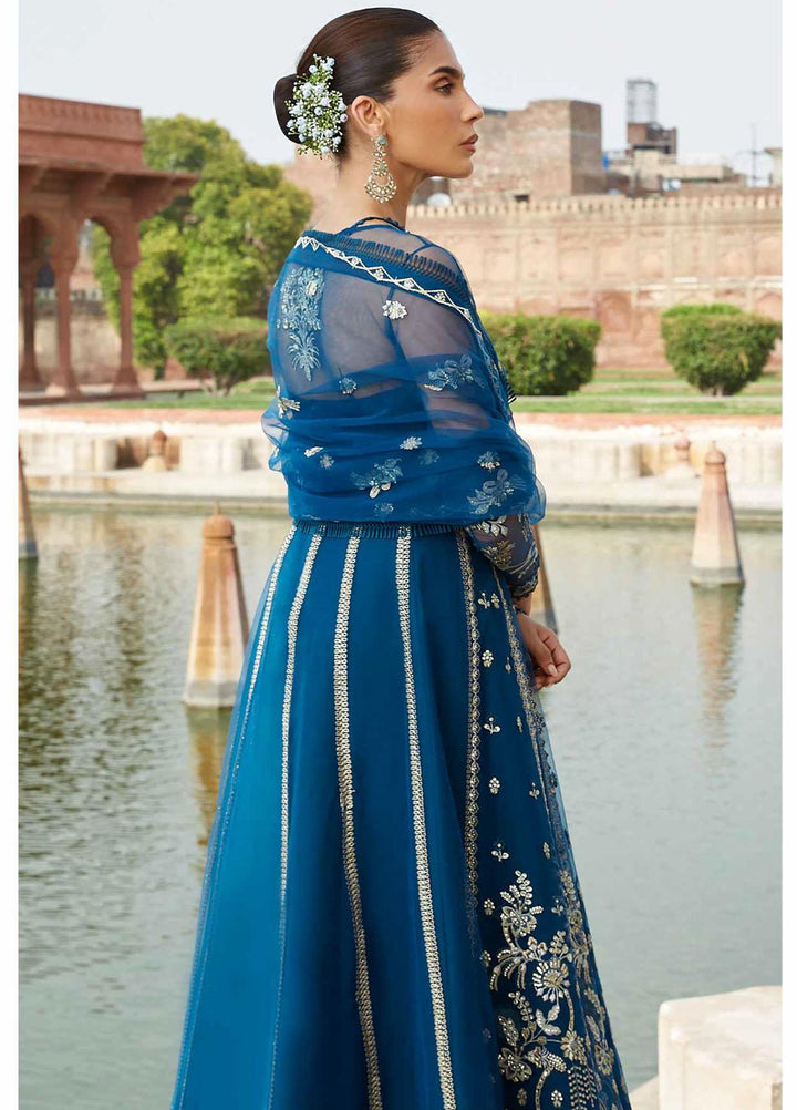 Taaruf By Seran Embroidered Net Suits Unstitched 4 Piece SRN23TF D-03 Maisha - Luxury Formal Collection