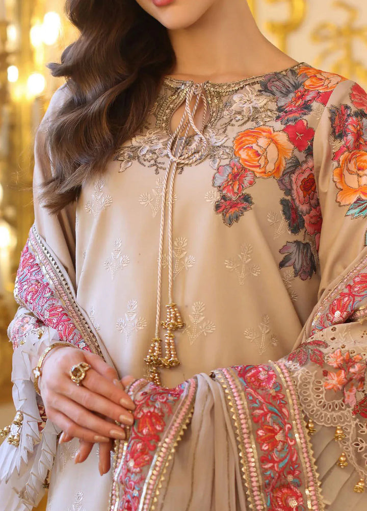 Tabeer by Charizma Embroidered Lawn Suit Unstitched 3 Piece CR25T CT5-01 - Summer Collection