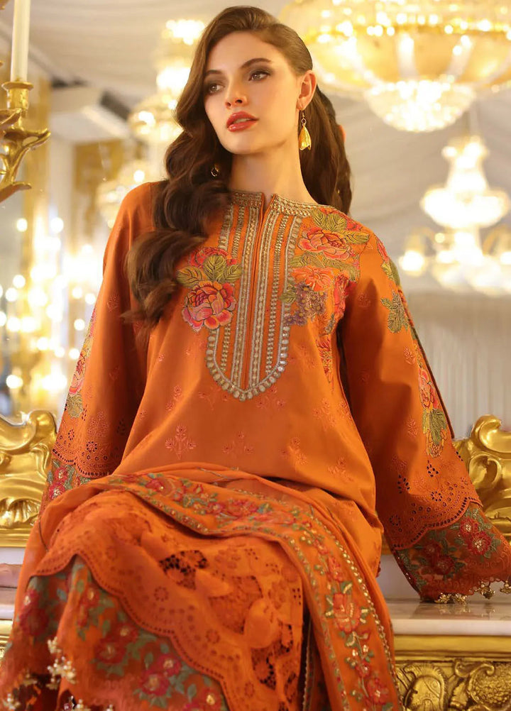 Tabeer by Charizma Embroidered Lawn Suit Unstitched 3 Piece CR25T CT5-05 - Summer Collection
