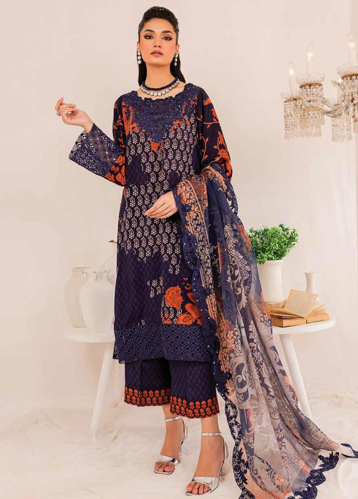 Tabeer By Charizma Embroidered Silk Suits Unstitched 3 Piece CRZ23TS CTW-09 - Winter Collection