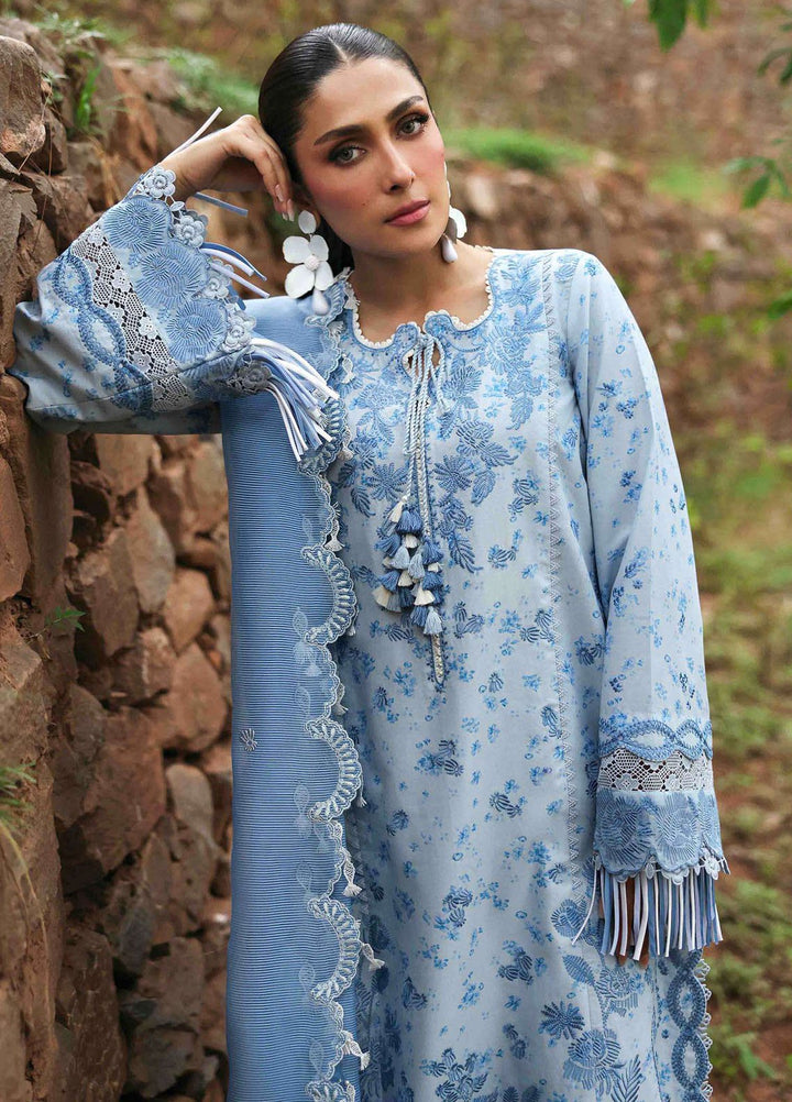 Talia by Republic Womenswear Embroidered Lawn Suits Unstitched 3 Piece RW25TL D-2 B Mireya - Summer Collection
