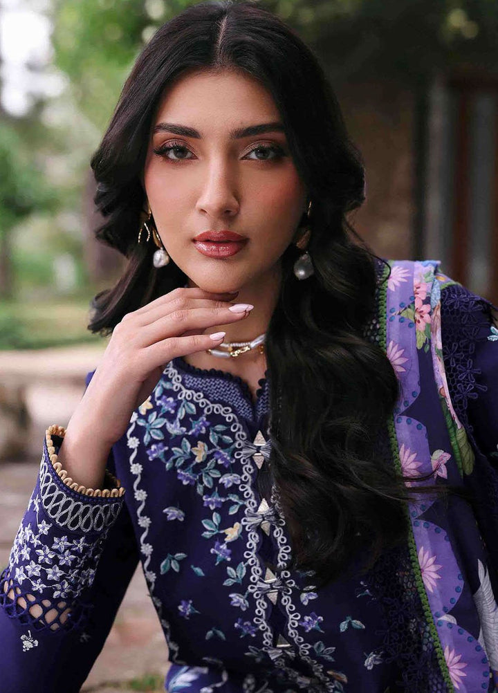 Talia by Republic Womenswear Embroidered Lawn Suits Unstitched 3 Piece RW25TL D-3 B Saia - Summer Collection