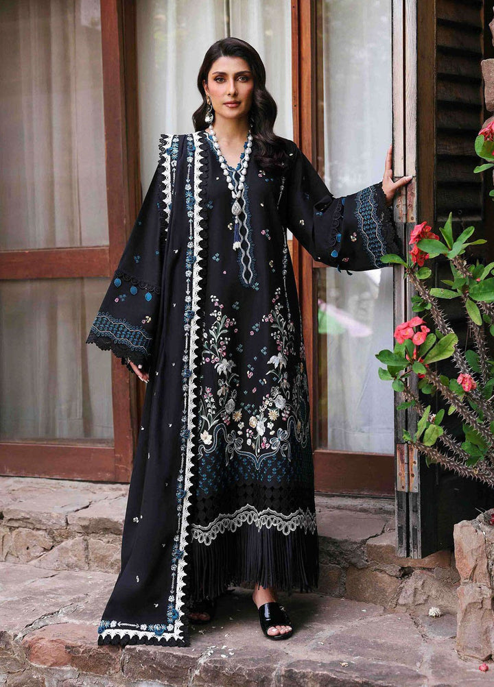 Talia by Republic Womenswear Embroidered Lawn Suits Unstitched 3 Piece RW25TL D-5 B Farae - Summer Collection