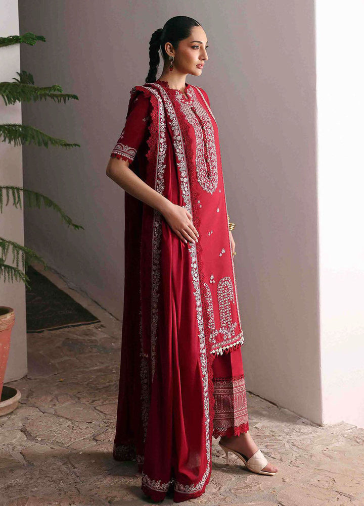 Talia by Republic Womenswear Embroidered Lawn Suits Unstitched 3 Piece RW25TL D-6 A Evara - Summer Collection