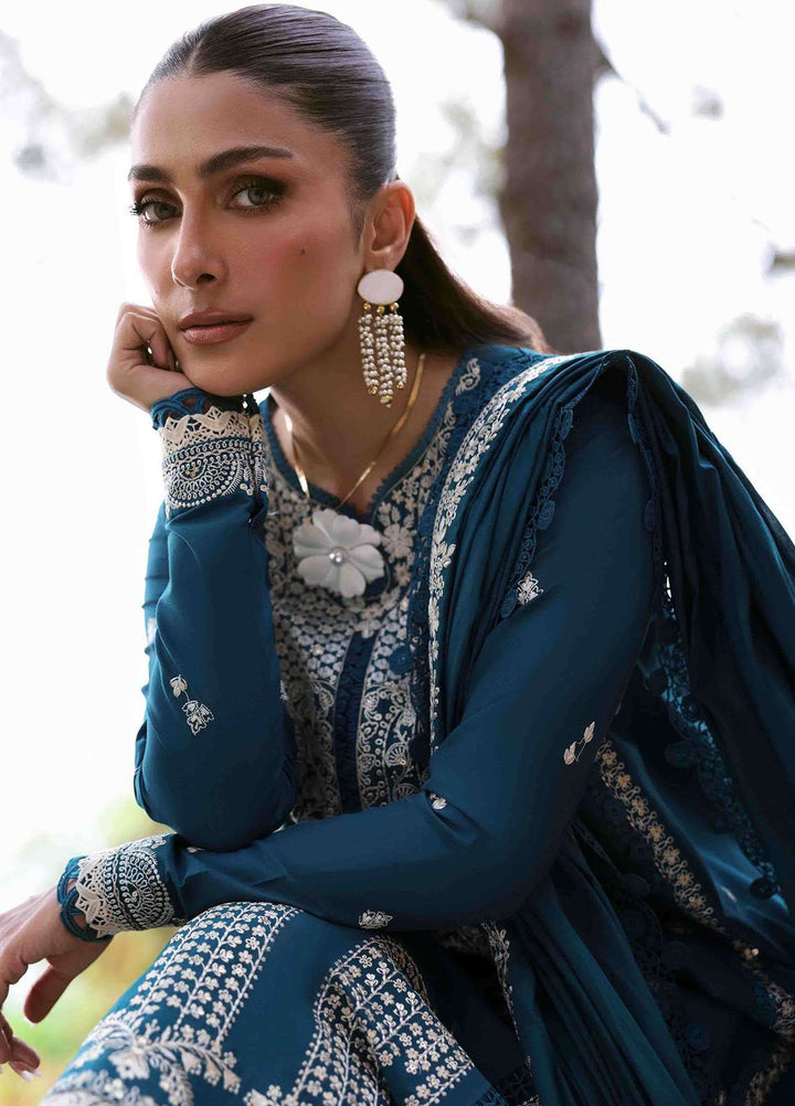 Talia by Republic Womenswear Embroidered Lawn Suits Unstitched 3 Piece RW25TL D-6 B Naya - Summer Collection