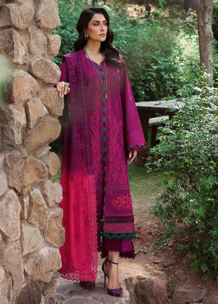Talia by Republic Womenswear Embroidered Lawn Suits Unstitched 3 Piece RW25TL D-7 B Elin - Summer Collection
