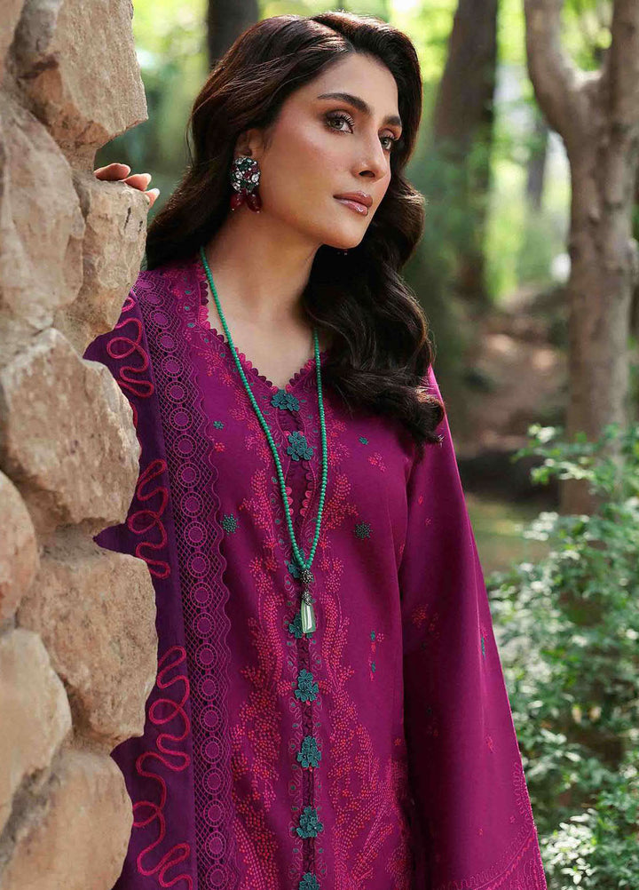 Talia by Republic Womenswear Embroidered Lawn Suits Unstitched 3 Piece RW25TL D-7 B Elin - Summer Collection